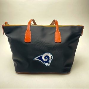 Dooney & Bourke NFL Rams Tote Purse Bag NWT Great Condition NEW 100% Authentic